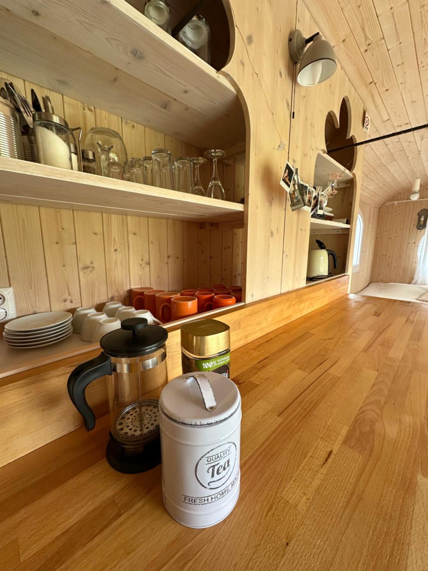 Glamping - Stylova Maringotka V Srdci Ladova Kraje, Pobliz Hlavniho Mesta Prahy Stribrna Skalice Extérieur photo